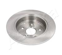 2x Disco freno Assale posteriore pieno 61-02-231C ASHIKA per TOYOTA