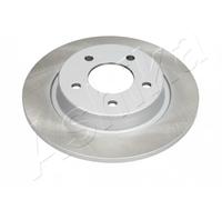 2x Disco freno Assale posteriore pieno 61-03-317C ASHIKA per MAZDA 5 3