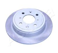2x Disco freno Assale posteriore pieno 61-04-409C ASHIKA per HONDA ACURA
