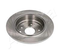 2x Disco freno Assale posteriore pieno 61-04-441C ASHIKA per HONDA CR-V II
