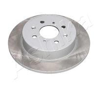 2x Disco freno Assale posteriore pieno 61-04-495C ASHIKA per HONDA MG