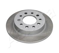 2x Disco freno Assale posteriore pieno 61-0H-004C ASHIKA per HYUNDAI COUPE II