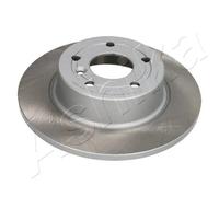 2x Disco freno Assale posteriore pieno 61-0L-L07C ASHIKA