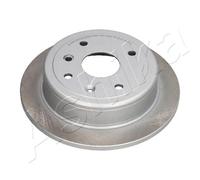 2x Disco freno Assale posteriore pieno 61-0W-W03C ASHIKA per CHEVROLET DAEWOO