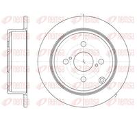 REMSA 61073.00 Disco freno