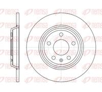 2x REMSA 61112.00 Disco freno Posteriore per AUDI A4 Avant (8K5, B8) Q5 (8RB)