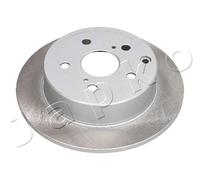 2x Disco freno Assale posteriore pieno 61242C JAPKO per TOYOTA AVENSIS