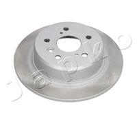 2x Disco freno Assale posteriore pieno 61249C JAPKO per LEXUS RX