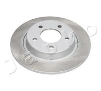2x Disco freno Assale posteriore pieno 61317C JAPKO per MAZDA 5 3 Tre volumi 3