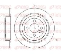 2x Disco freno Assale posteriore pieno 61443.00 REMSA per MINI MINI MINI Coupé