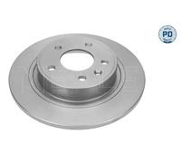 2x Disco freno Assale posteriore pieno 615 523 0010/PD MEYLE per OPEL CHEVROLET
