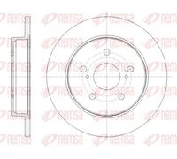 2x Disco freno Assale posteriore pieno 61795.00 REMSA per LEXUS NX