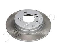 2x Disco freno Assale posteriore pieno 61H07C JAPKO per HYUNDAI KIA