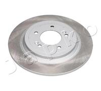 2x Disco freno Assale posteriore pieno 61H19C JAPKO per HYUNDAI TUCSON