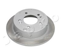 2x Disco freno Assale posteriore pieno 61K10C JAPKO per KIA HYUNDAI