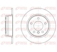 2x Disco freno Assale posteriore pieno 6284.00 REMSA per BMW 3 3 Coupé 3 Touring