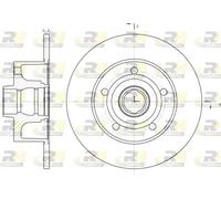 2x Disco freno Assale posteriore pieno 6431.00 ROADHOUSE per AUDI A4 B5