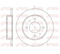 REMSA 6627.00 Disco freno