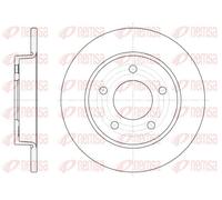 REMSA Disco freno 6906.00 Assale posteriore pieno per MAZDA 3 Tre volumi - 2x