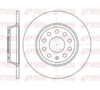 2x Disco freno Assale posteriore pieno 6973.00 REMSA per VW SKODA AUDI SEAT