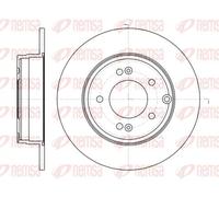 2x Disco freno Assale posteriore pieno 6989.00 REMSA per HYUNDAI GRANDEUR