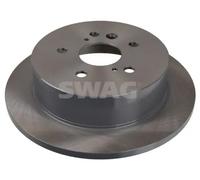 2x Disco freno Assale posteriore pieno 81 92 7478 SWAG per TOYOTA AVENSIS VERSO