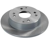 2x Disco freno Assale posteriore pieno ADH24325 BLUE PRINT per HONDA ROVER