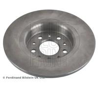 2x Disco freno Assale posteriore pieno ADL144348 BLUE PRINT per FIAT 500L