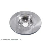2x Disco freno Assale posteriore pieno ADM543134 BLUE PRINT per MAZDA FIAT