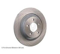 2x Disco freno Assale posteriore pieno ADM54393 BLUE PRINT per MAZDA 5