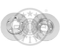 2x Disco freno Assale posteriore pieno BS-6770C OPTIMAL per AUDI A6 C5