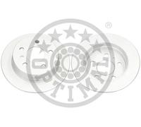 OPTIMAL 2x Disco freno BS-7812C posteriore pieno Ø258 mm per Mercedes-Benz W169 Classe B