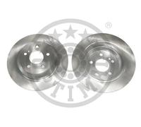 2x Disco freno Assale posteriore pieno BS-7848C OPTIMAL per MERCEDES-BENZ SL