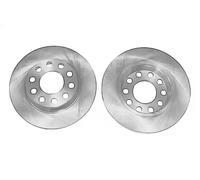 2x Disco freno Assale posteriore pieno BS-8040C OPTIMAL per AUDI SEAT