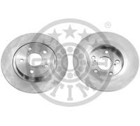 2x Disco freno Assale posteriore pieno BS-8328C OPTIMAL per TOYOTA