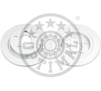 2x Disco freno Assale posteriore pieno BS-8470C OPTIMAL per OPEL SAAB