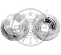 2x Disco freno Assale posteriore pieno BS-8488C OPTIMAL per DODGE CHRYSLER JEEP