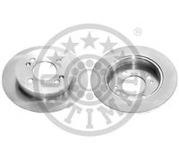 2x Disco freno Assale posteriore pieno BS-8652C OPTIMAL per KIA HYUNDAI