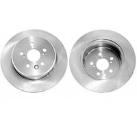 2x Disco freno Assale posteriore pieno BS-8796C OPTIMAL per TOYOTA AVENSIS