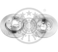 2x Disco freno Assale posteriore pieno BS-9174C OPTIMAL per MERCEDES-BENZ