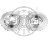 2x Disco freno Assale posteriore pieno BS-9196C OPTIMAL per MERCEDES-BENZ