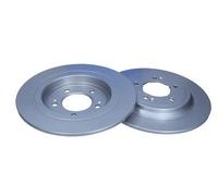 2x Disco freno Assale posteriore pieno QD1585 QUARO per HYUNDAI KIA