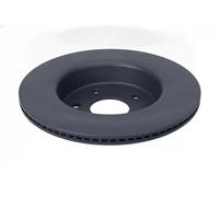 2x Disco freno Assale posteriore pieno QD6529HC QUARO per FORD C-MAX II KUGA II