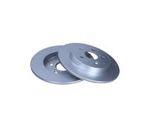 2x Disco freno Assale posteriore pieno QD7105 QUARO per TOYOTA SUBARU