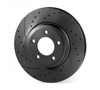 2x Disco freno Assale posteriore pieno RT 12052-GL T5 ROTINGER per FORD