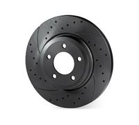 2x Disco freno Assale posteriore pieno RT 1768-GL T5 ROTINGER per AUDI