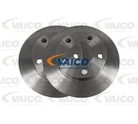 2x Disco freno Assale posteriore pieno V10-40068 VAICO per AUDI VW