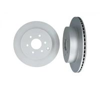 2x Disco freno Assale posteriore ventilato 1031083 KAMOKA per NISSAN