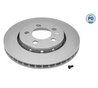 2x Disco freno Assale posteriore ventilato 115 523 0022/PD MEYLE per VW AUDI