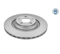 2x Disco freno Assale posteriore ventilato 115 523 0028/PD MEYLE per AUDI A6 C6